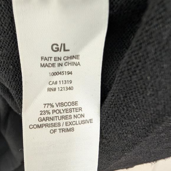 DYNAMITE BLACK DRESS SIZE LARGE - Picture 5 of 5